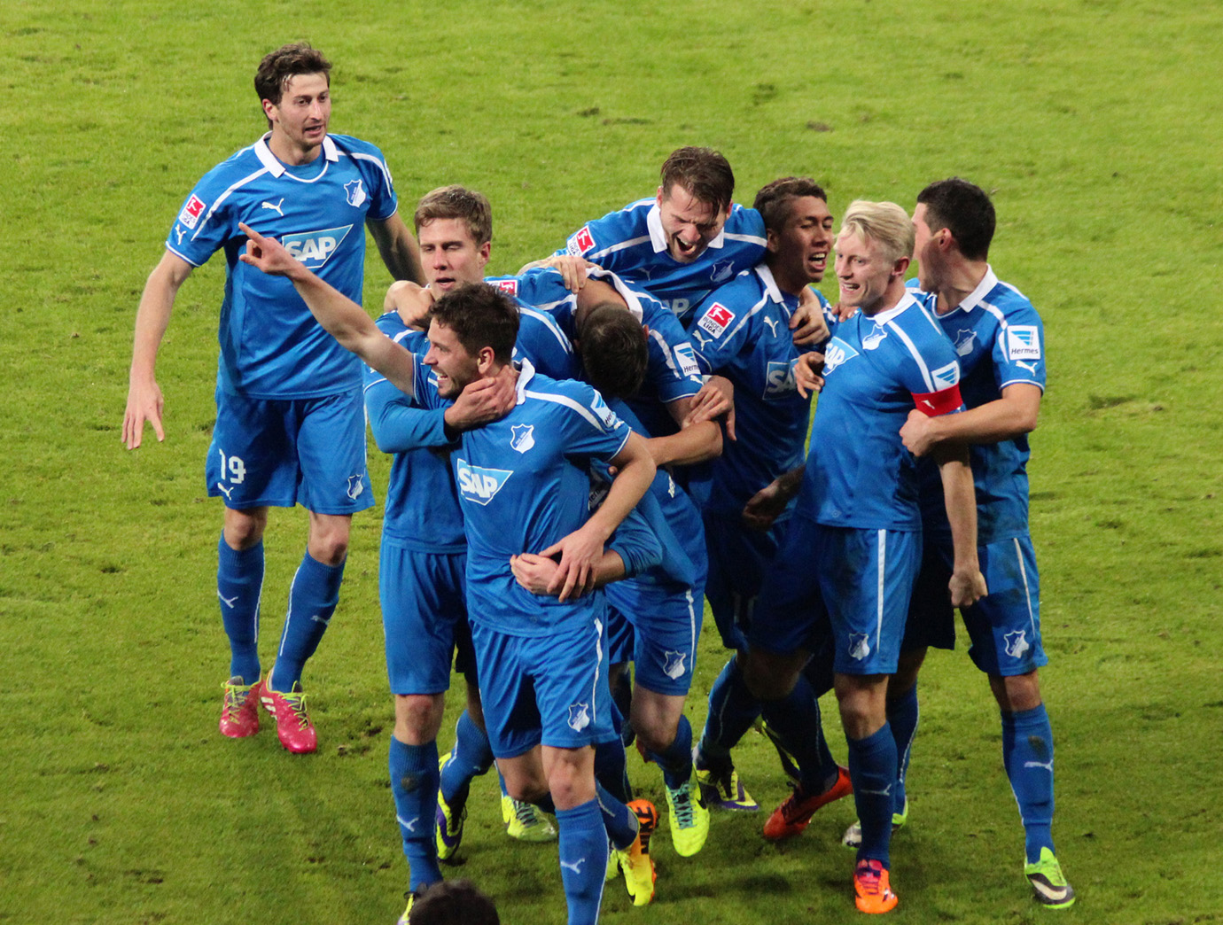 Hoffenheimer Torjubel