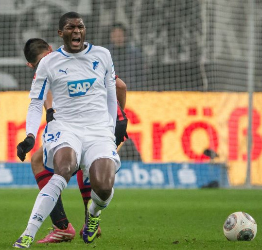 Modeste musste kurz nach seinem Führungstreffer verletzt vom Spielfeld