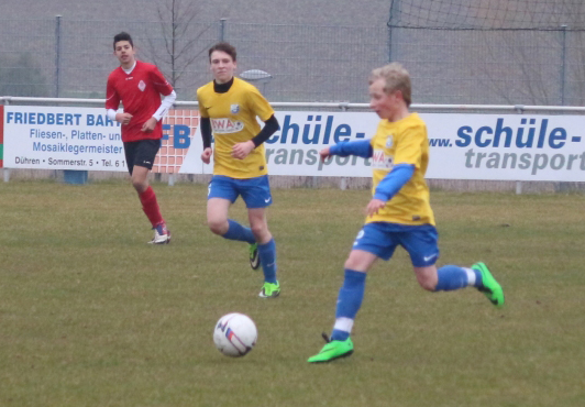 Timo Dörzbach mit Offensivdrang