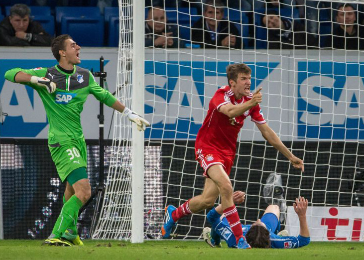 Torjubel bei Thomas Müller