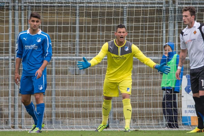 Alexander Stolz im Tor der Hoffenheimer U23