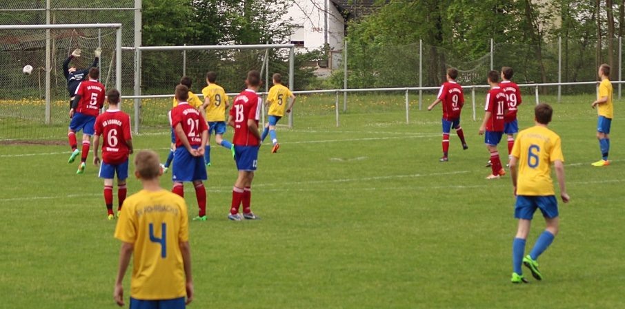 1:0 Führung per Freistoss durch Jan Baumbusch