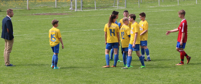 Freude über den Einzug in die BFV-Achtelpokalrunde