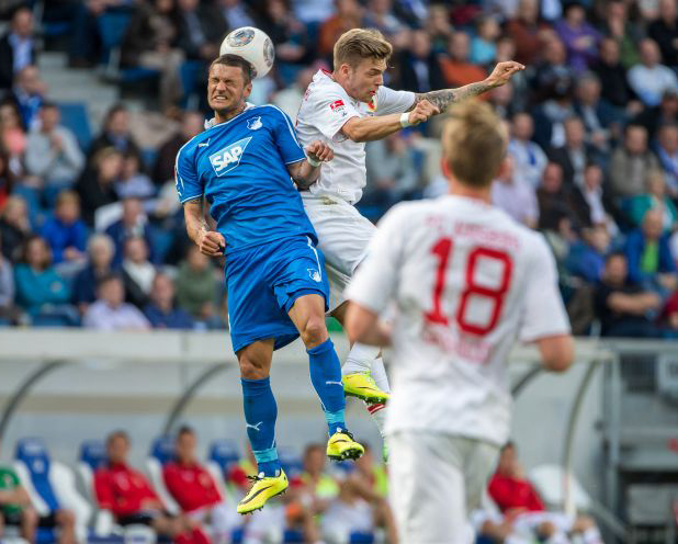 Torschütze Sejad Salihovic im Luftduell