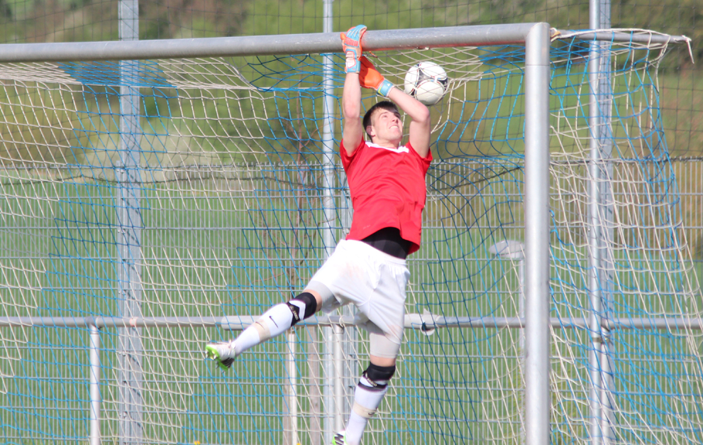 Rohrbachs Torhüter in Aktion