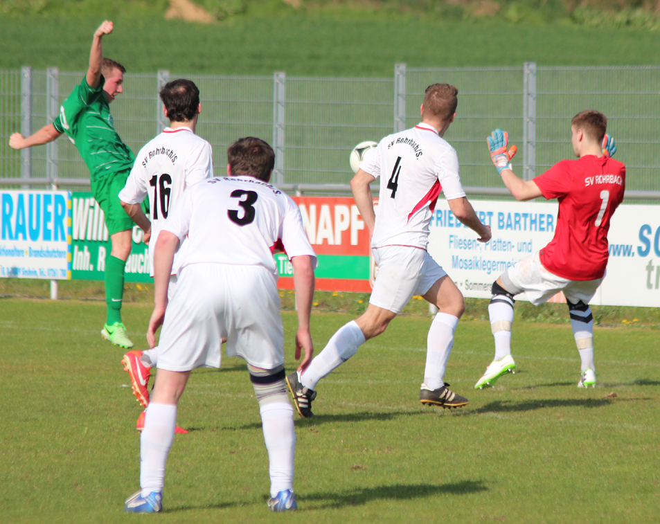 Rohrbachs Keeper verhindert einen FC-Treffer
