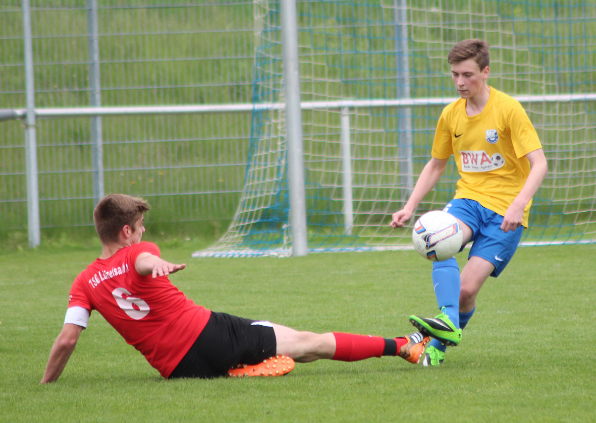 Jan Baumbusch Gewinner im Zweikampf