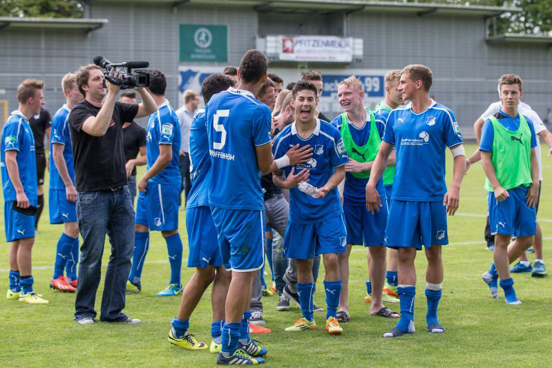 Überglückliche Süddeutsche Meister