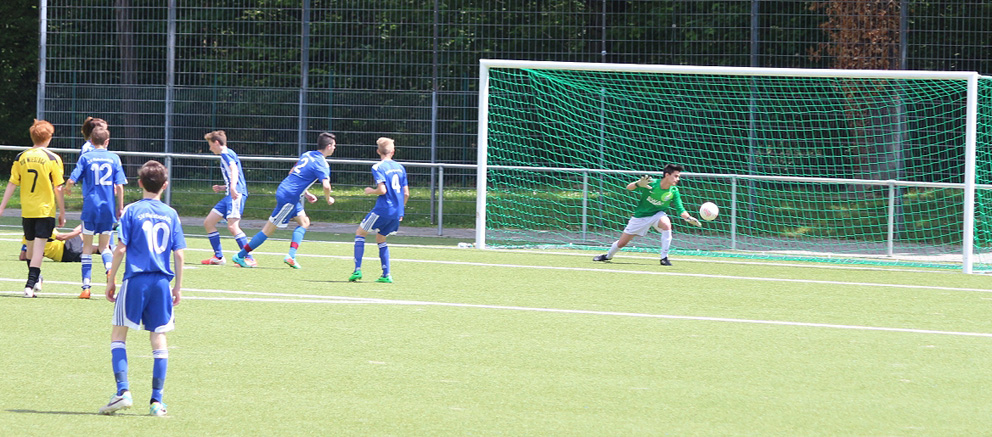 Wieslochs 1:0 Führung