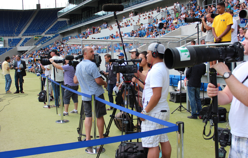 Großes mediales Interesse