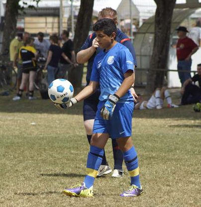 Aushilfskeeper Sindi Saler war der Held im Finale