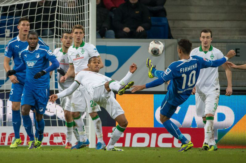 Packendes Duell zwischen Werder und Hoffe