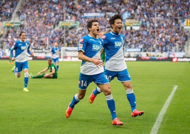 Elyounoussi (li.) und Kim wollen auch in Bremen jubeln