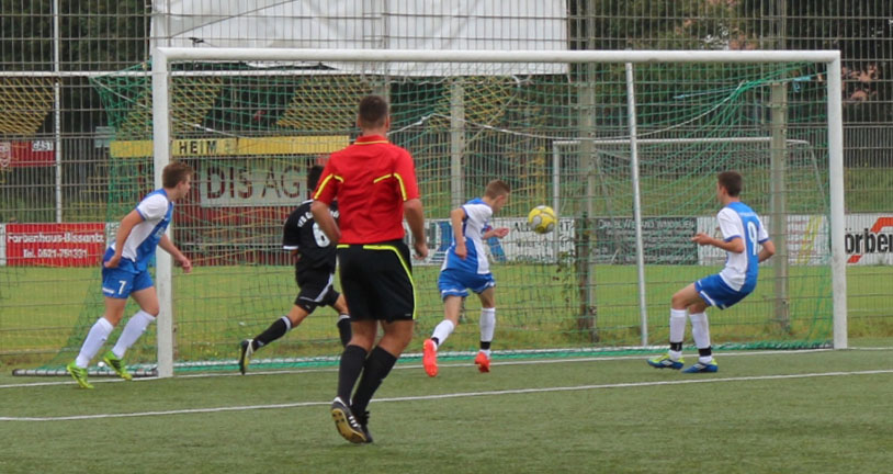 3:3 Ausgleich durch Josia Kuhr