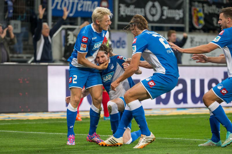 Jubel nach Rudys Ausgleichstreffer zum 2:2