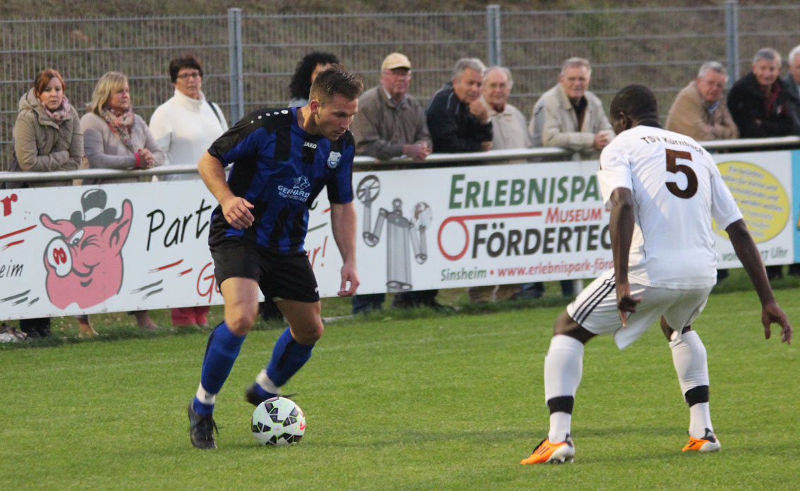 Dominic Roth im Duell eins gegen eins