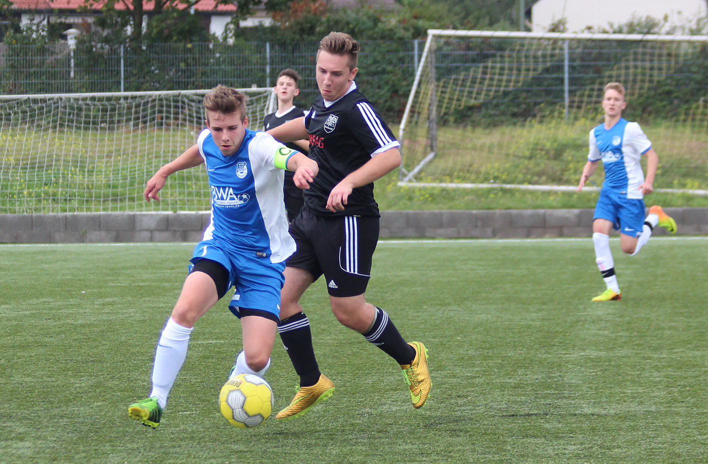 Kapitän Marcel Sjutch setzt sich durch