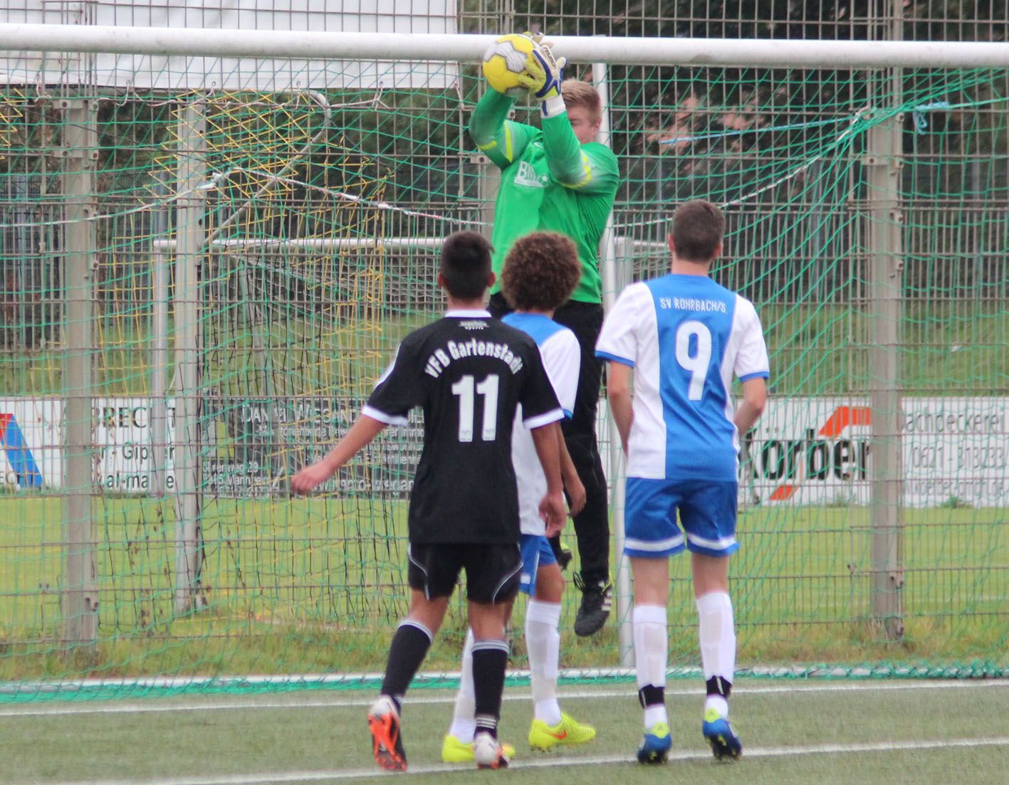 Lucas Diekamm war stets ein sicherer Rückhalt im SV-Tor