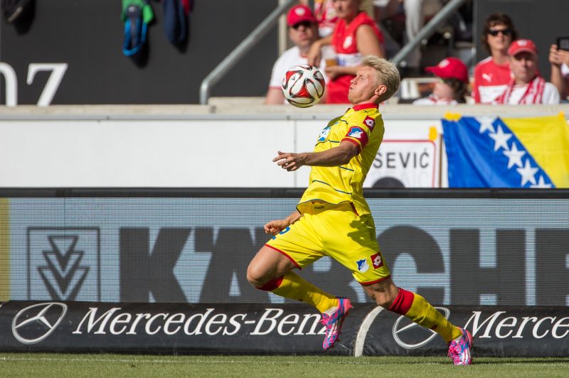 Den Ball fest im Visier - Andreas Beck