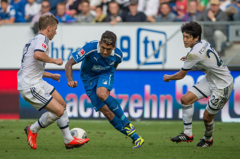 Hoffenheims Ballkünstler Roberto Firmino in Aktion