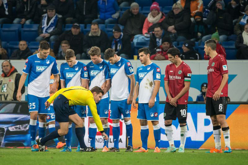 Eine der wenigen gelungenen Aktionen von Schiri Brych