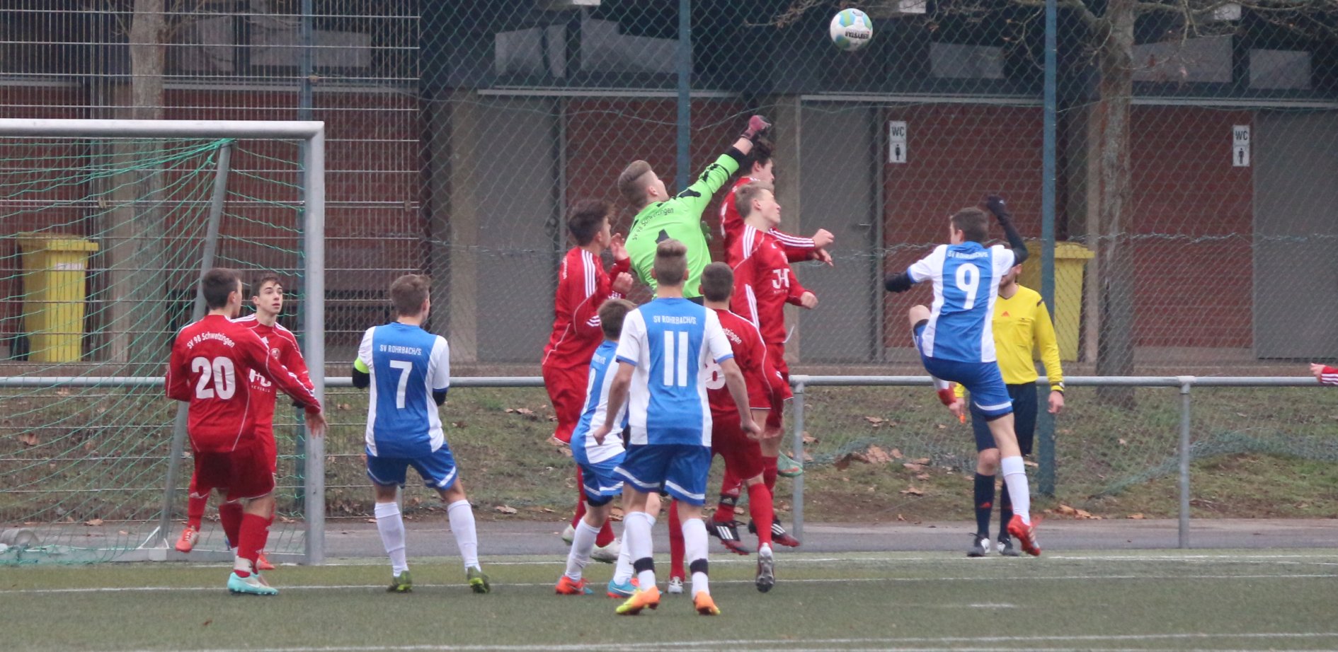 Rohrbach scheitert vor dem Tor