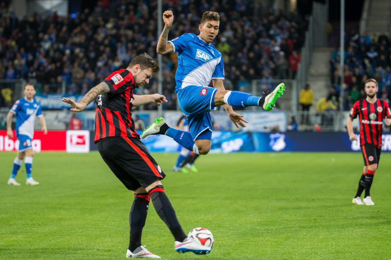 Firmino mit akrobatischem Einsatz