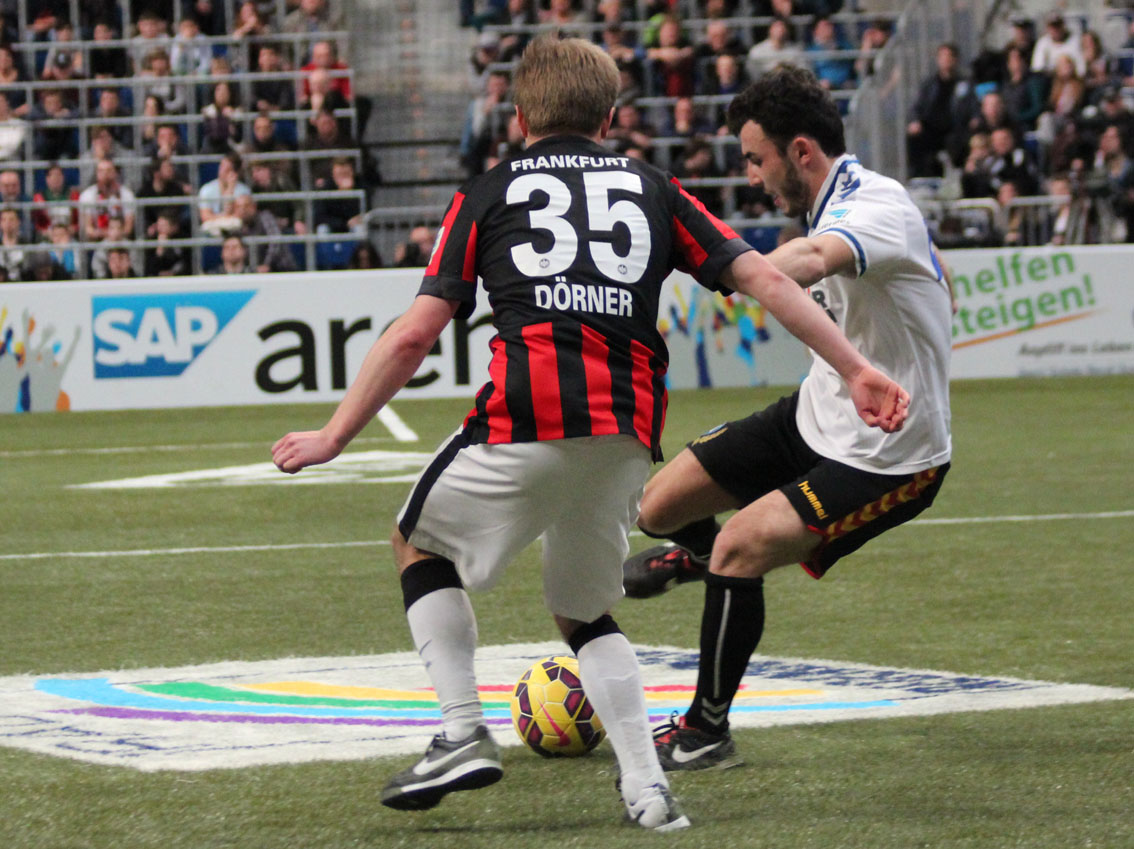 Finalpaarung Frankfurt - Karlsruhe