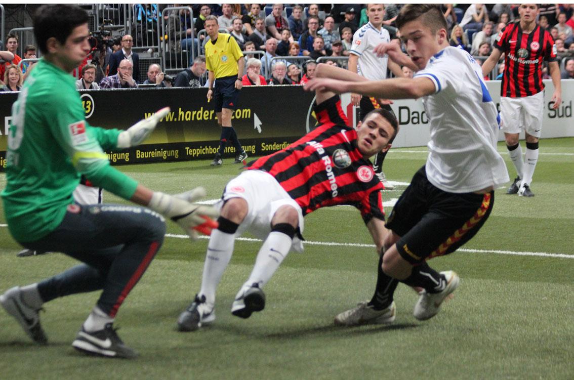 Finalpaarung Frankfurt - Karlsruhe