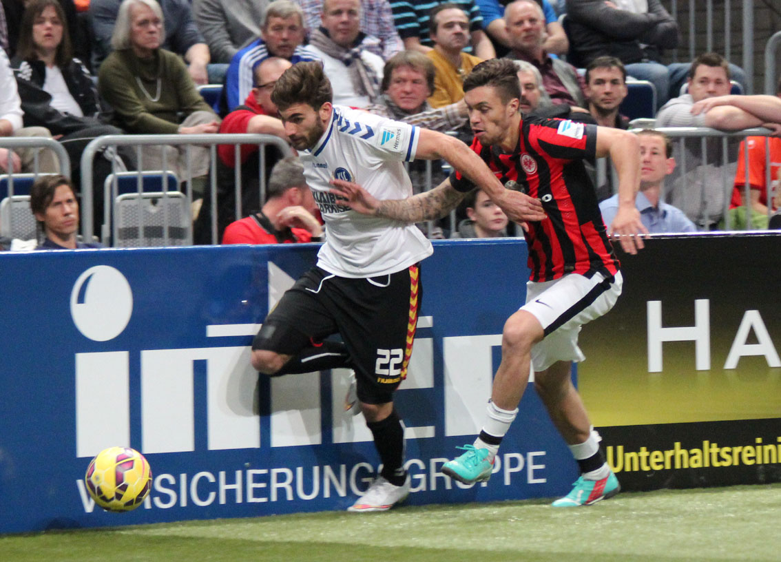 Finalpaarung Frankfurt - Karlsruhe