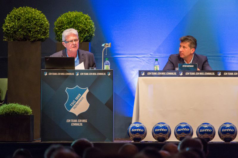 Dietmar Hopp und Peter Hofmann sind seit Jahren an der TSG-Spitze auf einer Wellenlänge