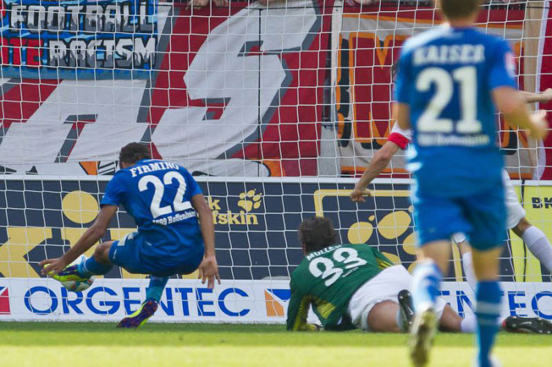 1:0 Führung durch Firmino