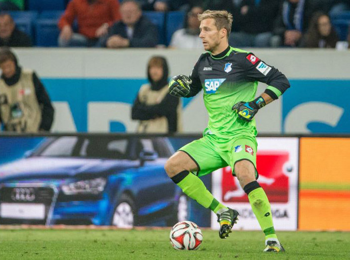 Baumann öfters auch als spielender Torwart