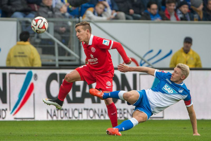 Mainzer Überlegenheit in der ersten Halbzeit