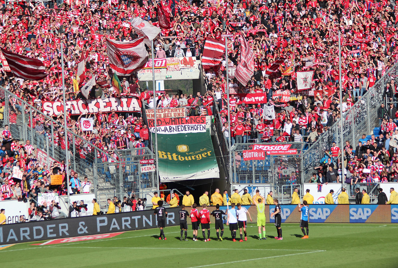 Freude in Rot-Weiß ...