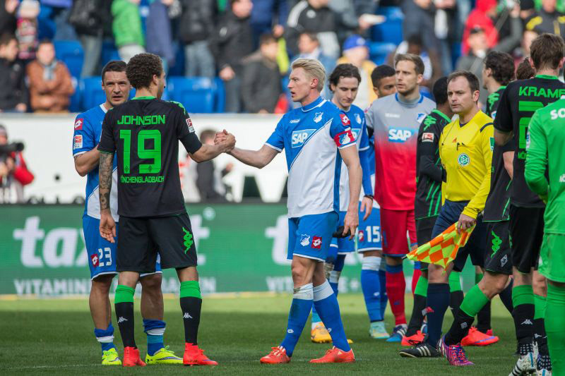 Johnson und Beck nach dem Abpfiff