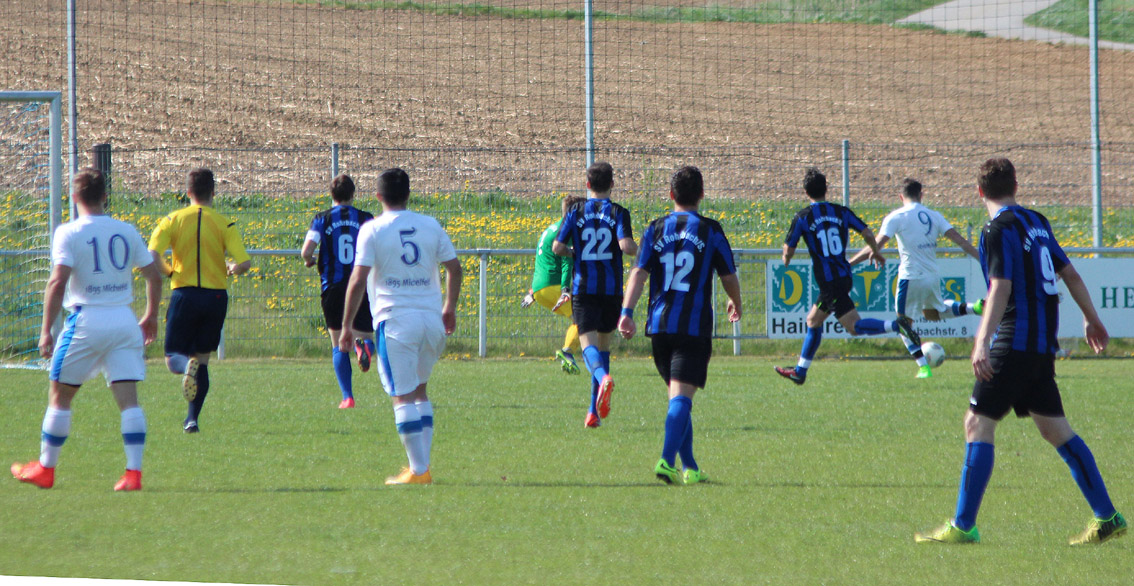 Michelfeld erhöht kurz nach der Pause auf 2:0