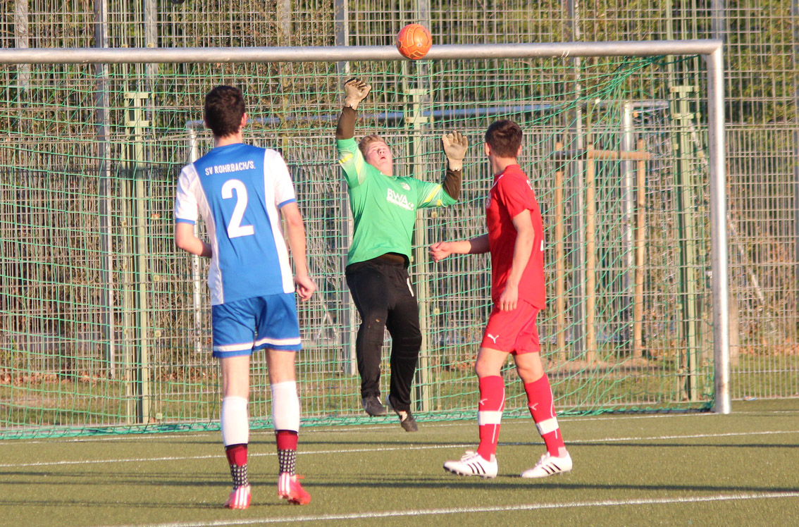 Sicherer Rückhalt im SV-Tor: Lucas Diekmann