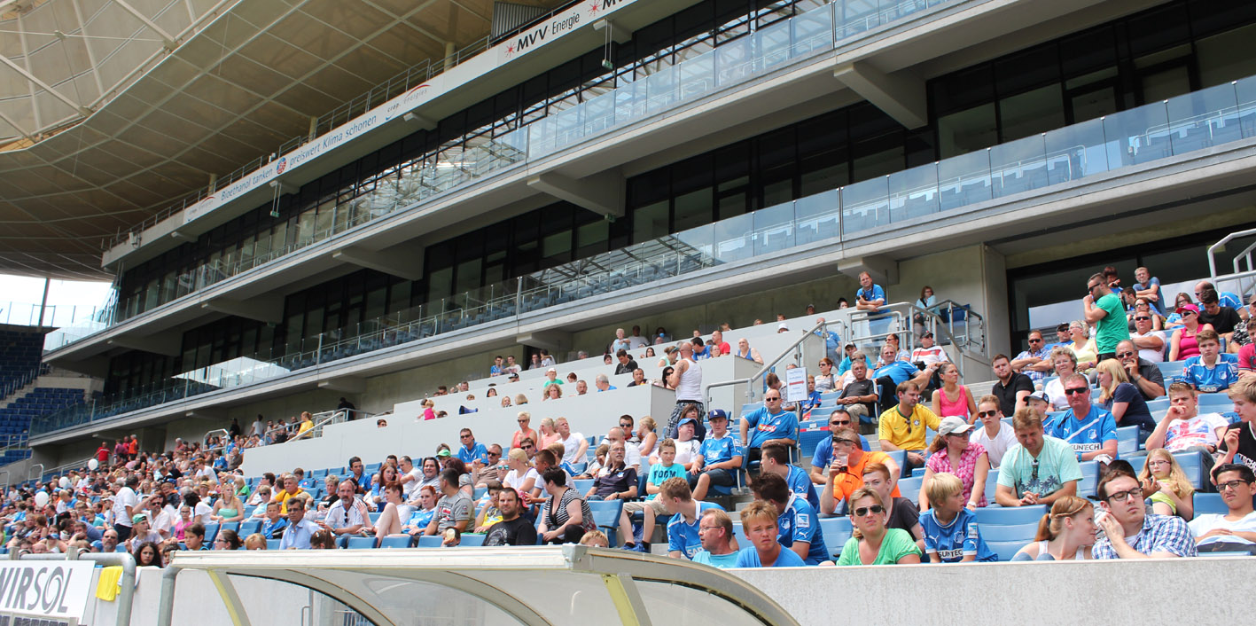 Die TSG-Fans sind gespannt auf die Präsentation des neuen Spielerkaders