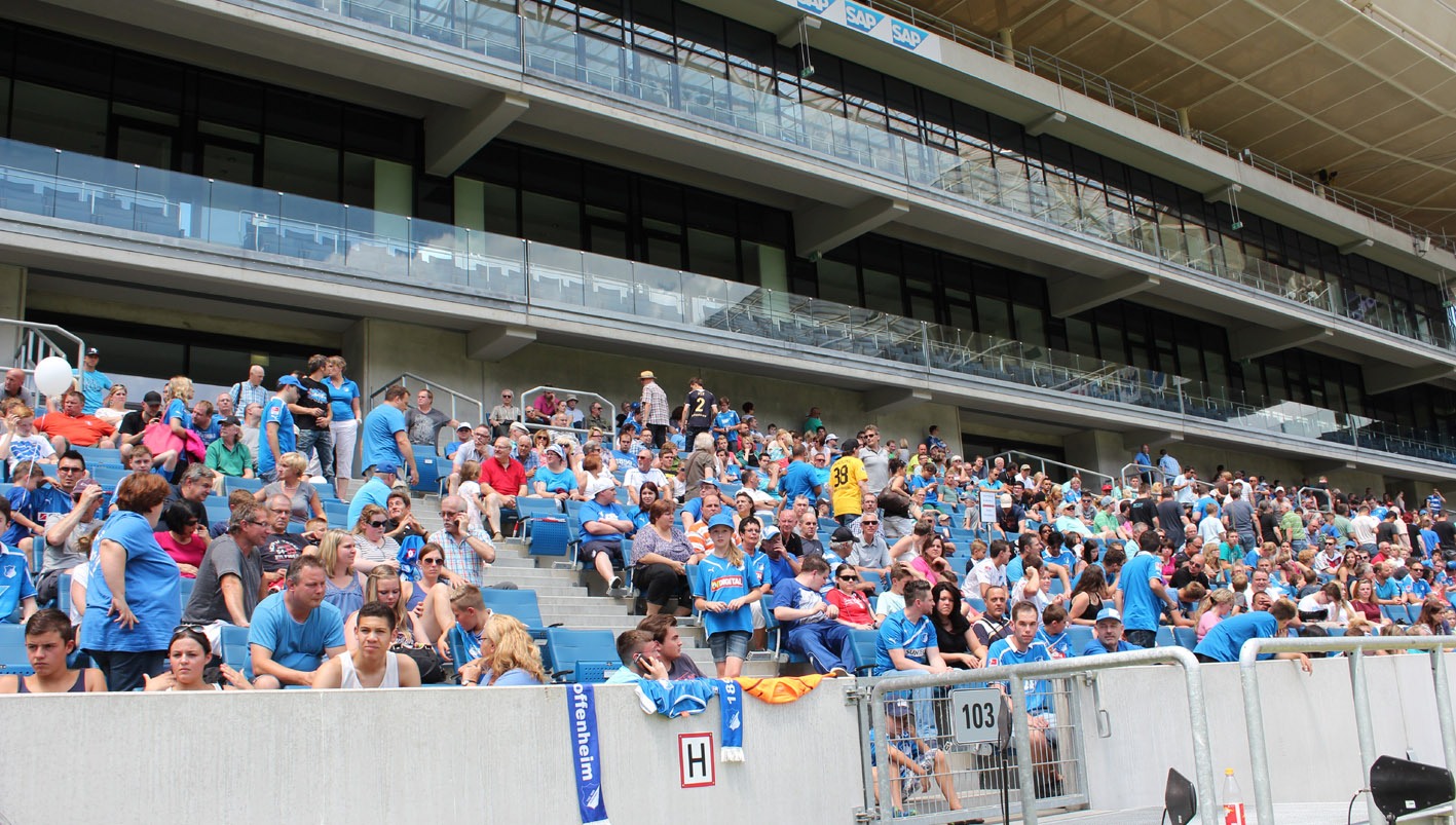 Die TSG-Fans werden beim Trainingsauftakt zahlreich sein