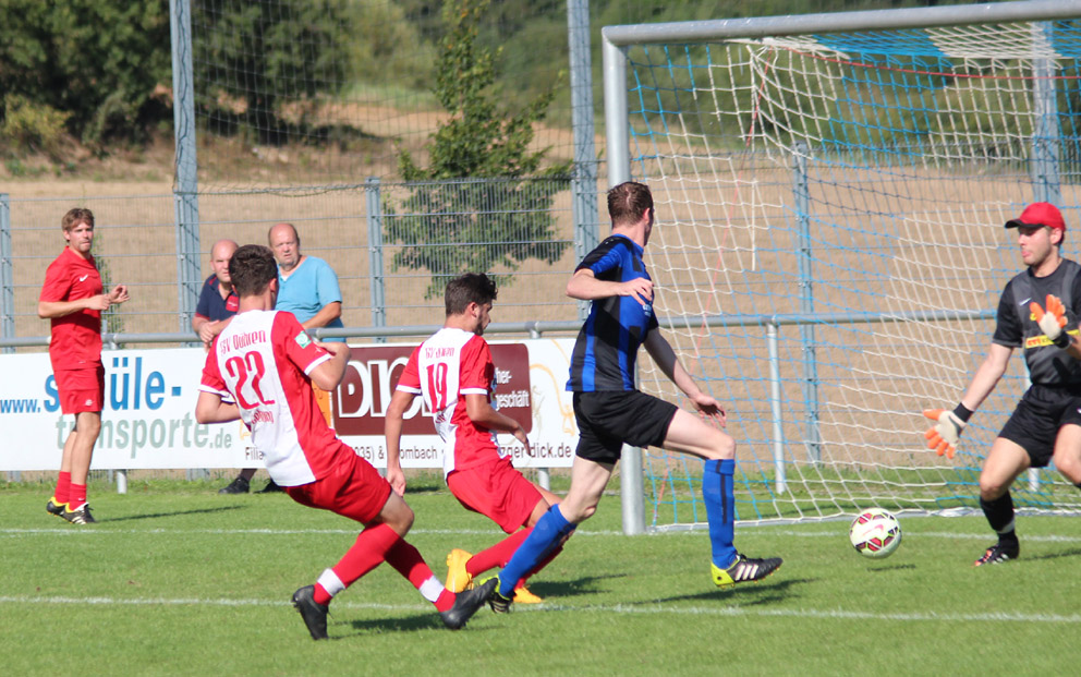 Nils Ohlhauser sorgte mit einen Doppelschlag für die vorzeitige Entscheidung