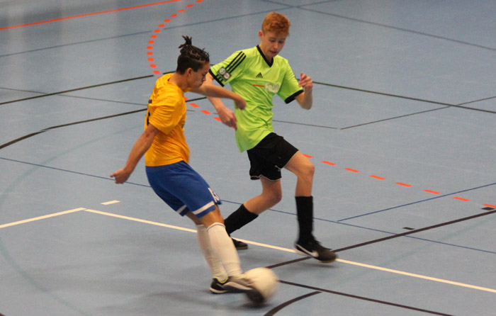 Jan-Gabriel Dewald beim Torschuss