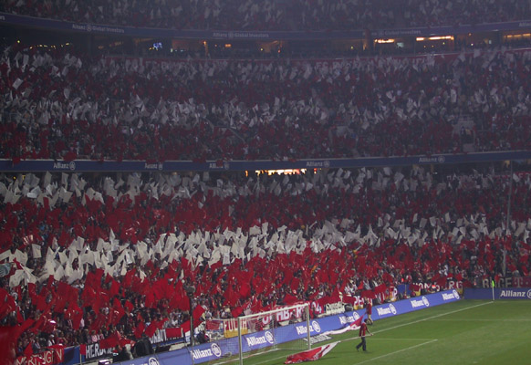 Rot-Weiße Bayern-Choreographie
