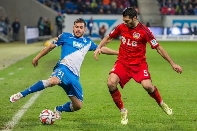 Fraglich, ob Kevin Volland (li.) am Samstag von Beginn an auflaufen kann