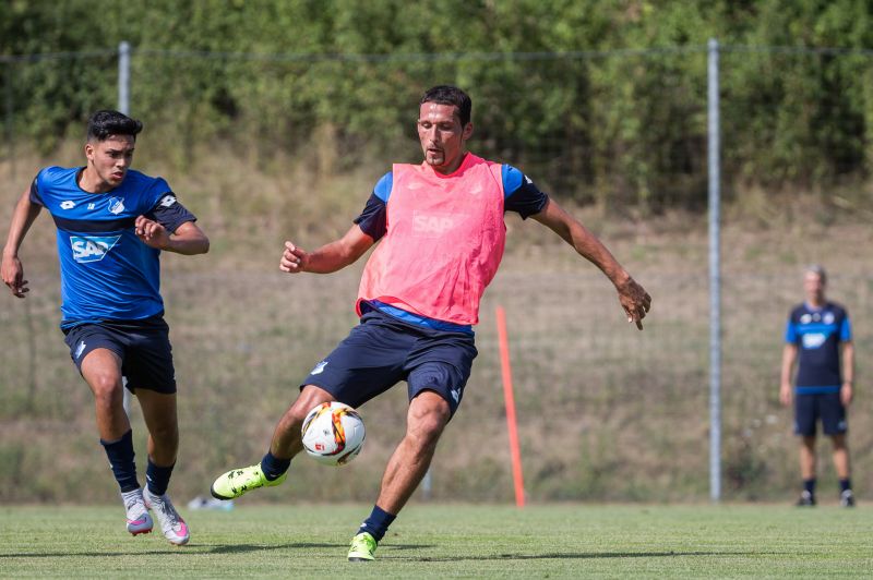 Kuranyi bei einer Trainingseinheit