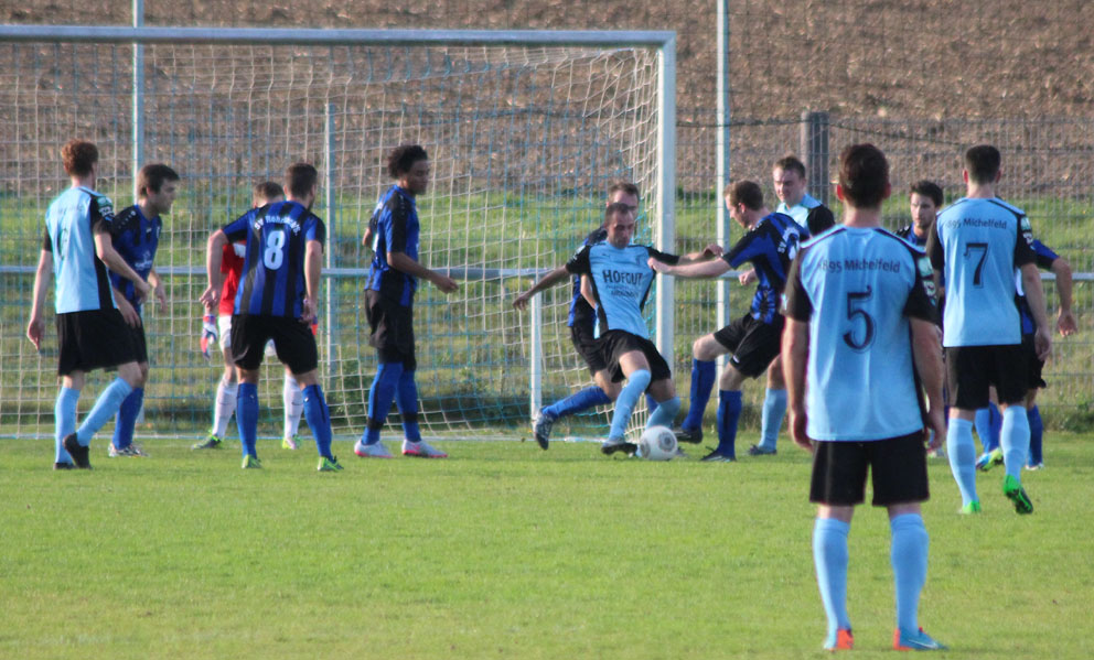 Vergebene Ausgleichschance für Michelfeld kurz vor der Pause