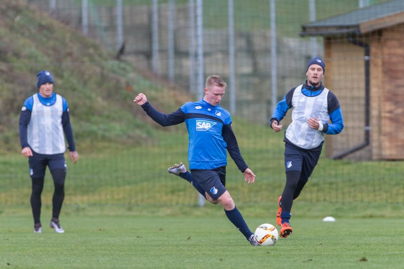 Philipp Ochs beim Training
