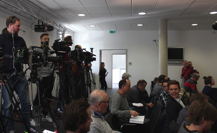 Großes mediales Interesse