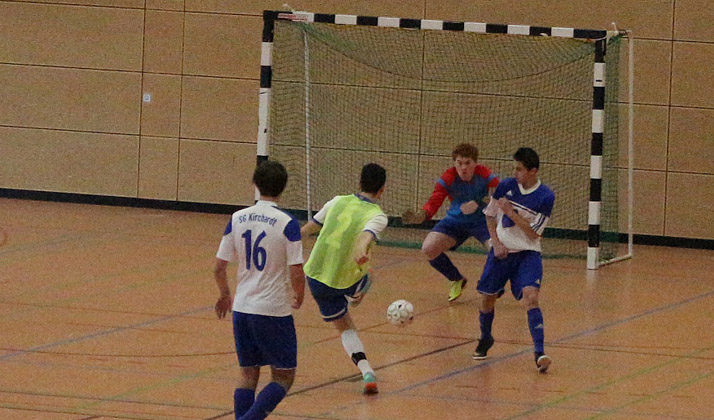 Patrick Hartmann erzielt einen Treffer für Rohrbach/S. 1