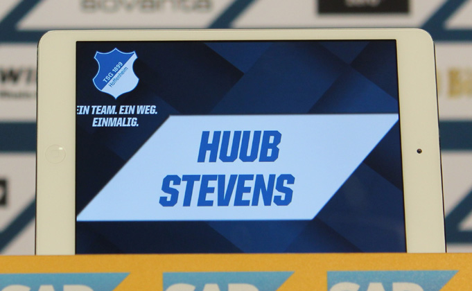 Letztmalige Ankündigung für den scheidenden Trainer Stevens